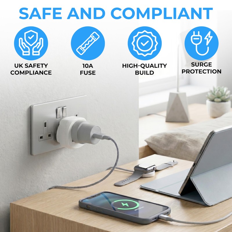 World To UK Plug Adapter | Double Dragon Universal Travel