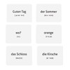 CARDDIA German Vocabulary Flashcards for Beginners (with Vivid Pictures and