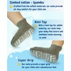 RATIVE Ankle Anti Slip Non Skid Cotton Socks with Grips