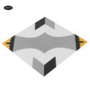 20PCS Ceramic Tile Sticker Waterproof Non Slip Wall Floor Sticker