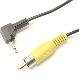 Cerepros 2.5mm Male Mono to 1 RCA Male Audio Adapter Cable Cord