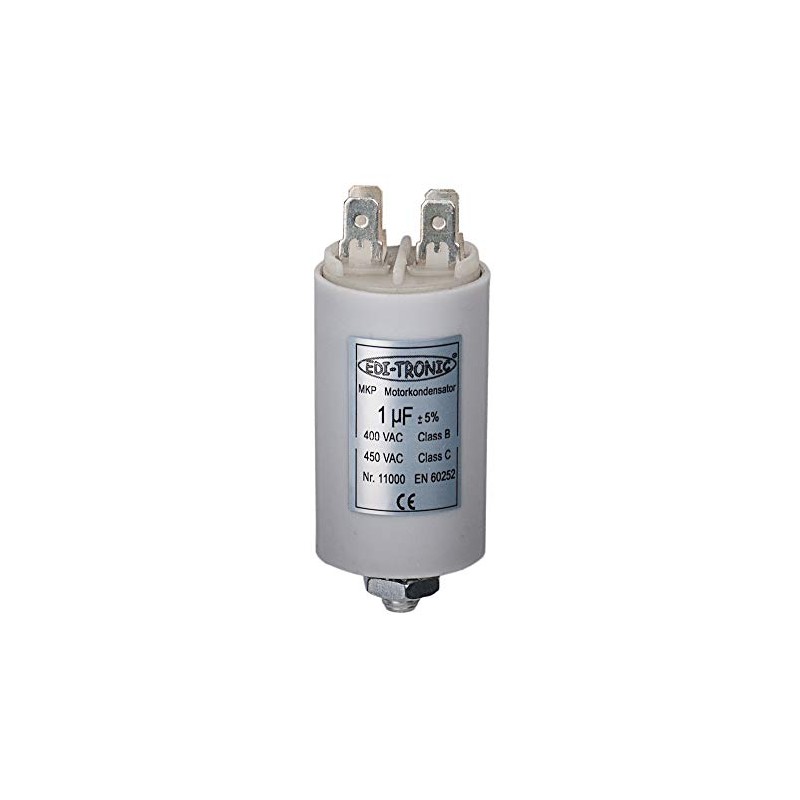 Starting Capacitor, Motor Capacitor, Working Capacitor MKP 1 μF, 450