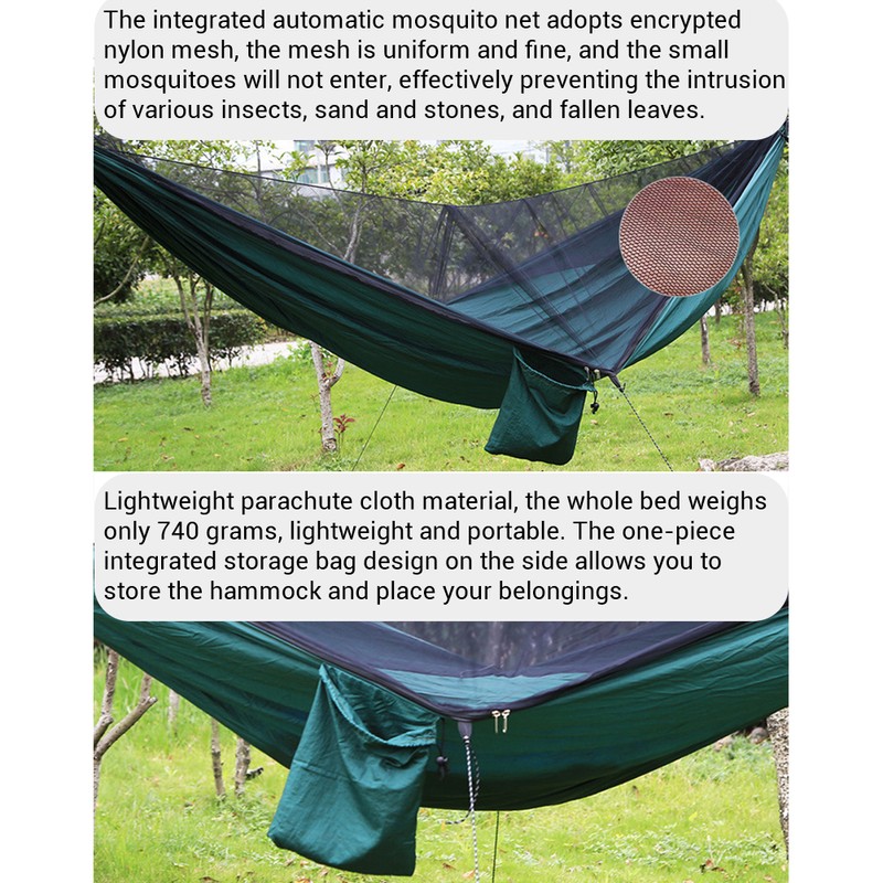 Ultralight Mosquito Net Hammock Full Automatic Speed Open Aerial Tent