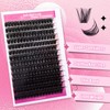 FADLASH Cluster Lashes D Curl Wispy Individual Lashes DIY Eyelash