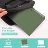 KONVINIT Document Folder A4 Document Bag Coloured Expanding Folder A4