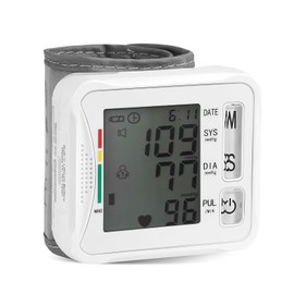 Baumanómetro Digital de Muñeca con Función de Reproducción de Voz en Español, VEAKAR Medidor de Presion con Pantalla LCD Grande, Aparato para Medir...