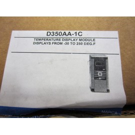 Johnson Controls D350AA-1C Digital Temperature Set Point, Fahrenheit Scale