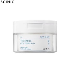 SCINIC The Simple Cica Toner Pad 120g/60ea
