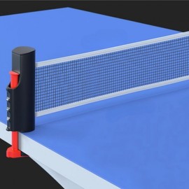 Portable Self-Standing Table Tennis Net for Solo Practice Net
