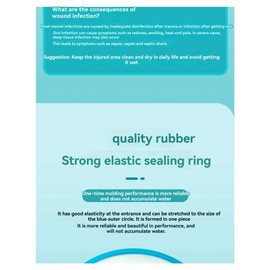 Peakloong Shower Cover Bandage Cast Bandage Protector Waterproof Sealed Shower Wound Fracture Adult Knee