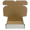 W.E. Roberts Postal Boxes White Cardboard boxes for posting 17x14x5.5cm