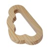 Wood Carving Lamp Wooden Hollow Design USB Powered Embedded 3D