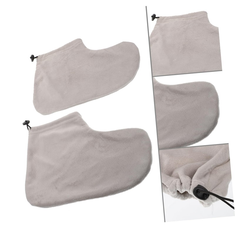NOLITOY Footmuffs Beauty Wax Therapy Foot Wraps Foot Warmer Dermal