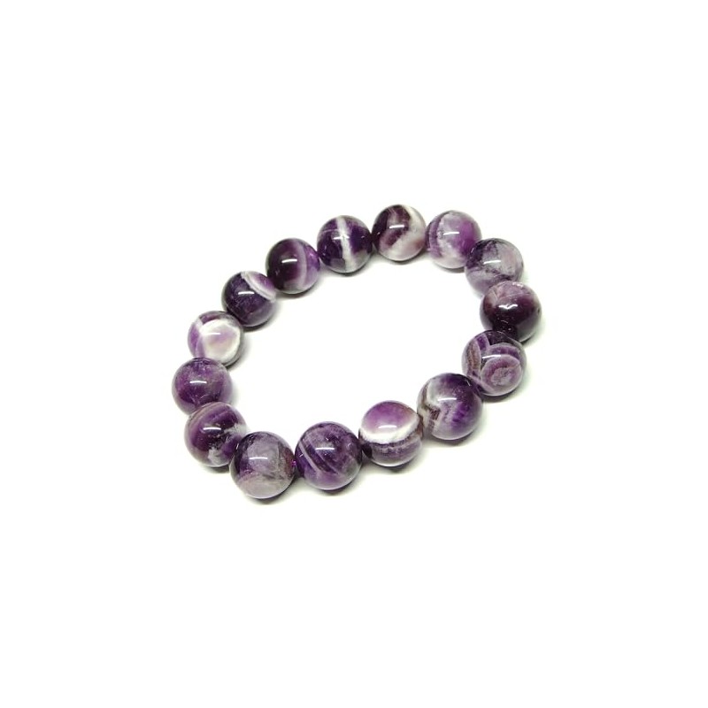 Dog Teeth Amethyst AAA Bracelet (Natural Stone) (Power Stone)