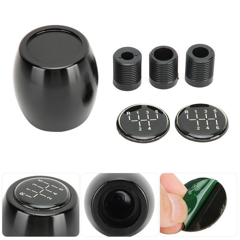 5/6 Speed Manual Shift Knob Gear Shifter Universal Car Accessory