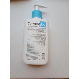 Cerave Lo Premium Foaming Facial Cleanser for Dry, Rough, Bumpy Skin, **NEW!!**
