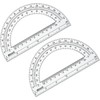 EBOOT 24 Pack Plastic Protractors Math Protractor 180 Degrees 6