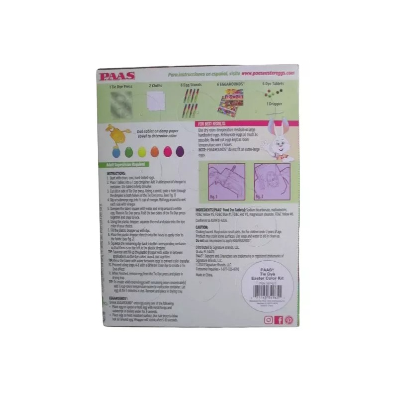 Paas Easter Egg Decorating Kit Food Safe Coloring Eggs Dye