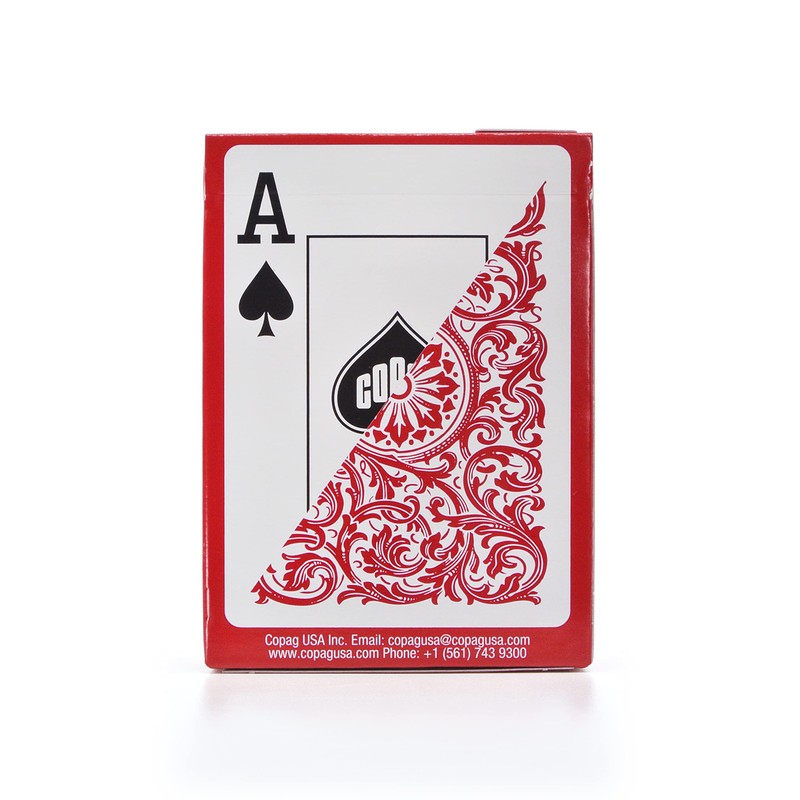 Copag Elite 100% Plastic Playing Cards Poker Size Jumbo Index