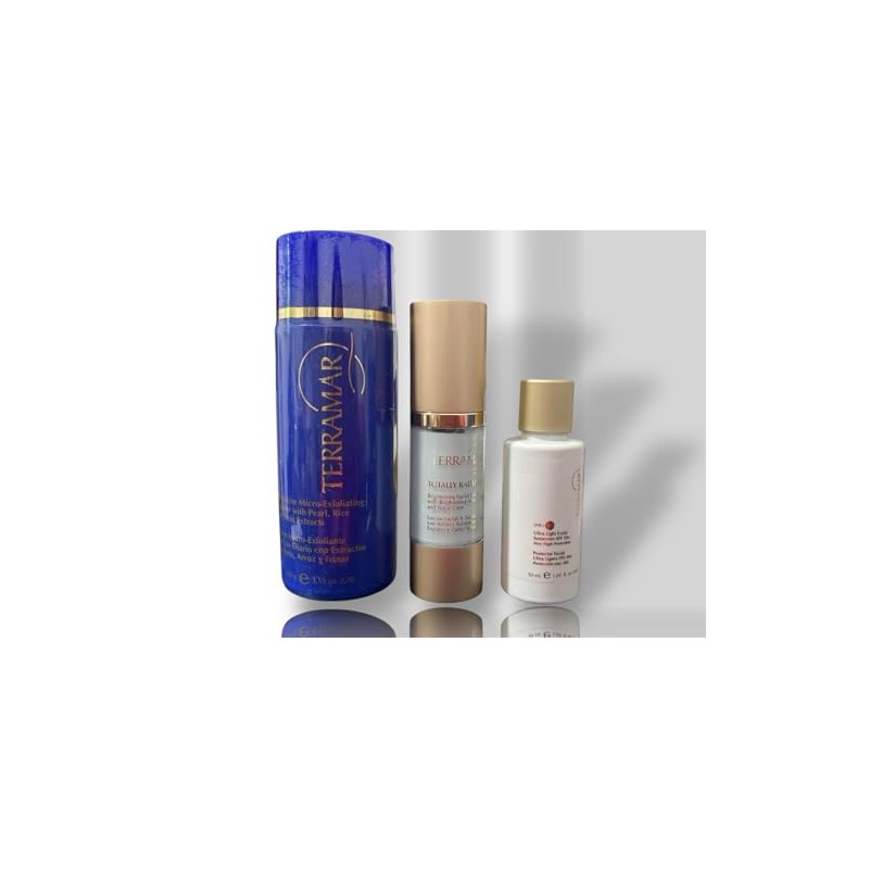 Set Manchas Polvo + totally Radiant + crema Fps 50