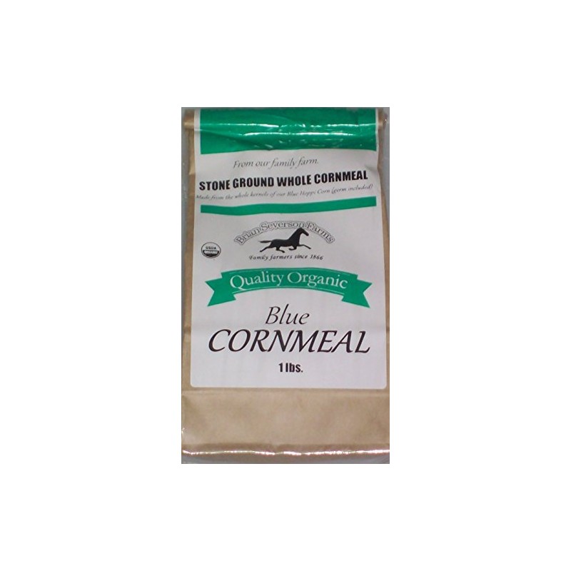 Organic Blue Hopi Cornmeal, Fresh Stone Ground, Farmer Direct, non-GMO