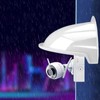 Coolotic Protective Cover Shield Wall Waterproof Rainproof Cover CCTV Cloud