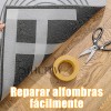 2pzs Cintas Doble Cara Extrafuerte De Tela 10m,ancho 2cm+5cm Amarillo