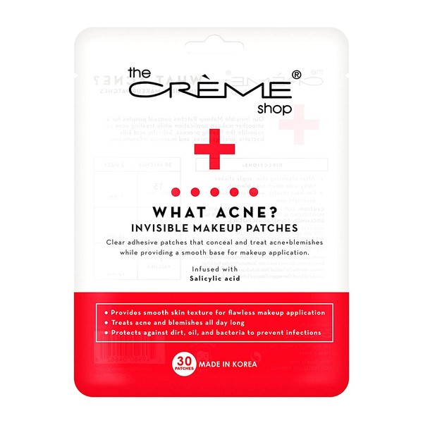 The Crème Shop - What Acne? Invisible Makeup Patches, Acne