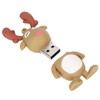 USB Flash Drive Lightweight Portable Safe Reliable Exquisite PVC Christmas