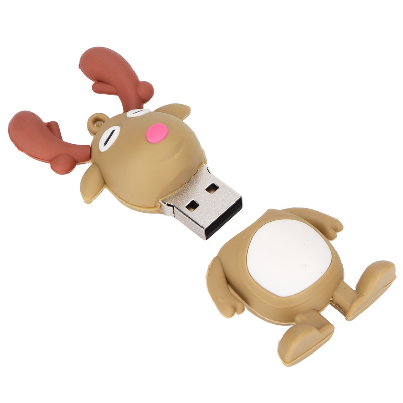 USB Flash Drive Lightweight Portable Safe Reliable Exquisite PVC Christmas