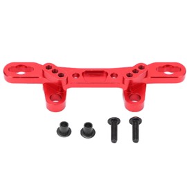 RC Shock Damper Tower Mount, Lightweight and Flexible RC Car Shock Tower for Tamiya TT02 Upgrade (Red)