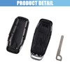 X AUTOHAUX M3N-A2C31243800 Car Key Fob Shell 3 Button Remote