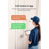 Big Fingerprint Smart Door Knob, Keyless Entry Door Lock with
