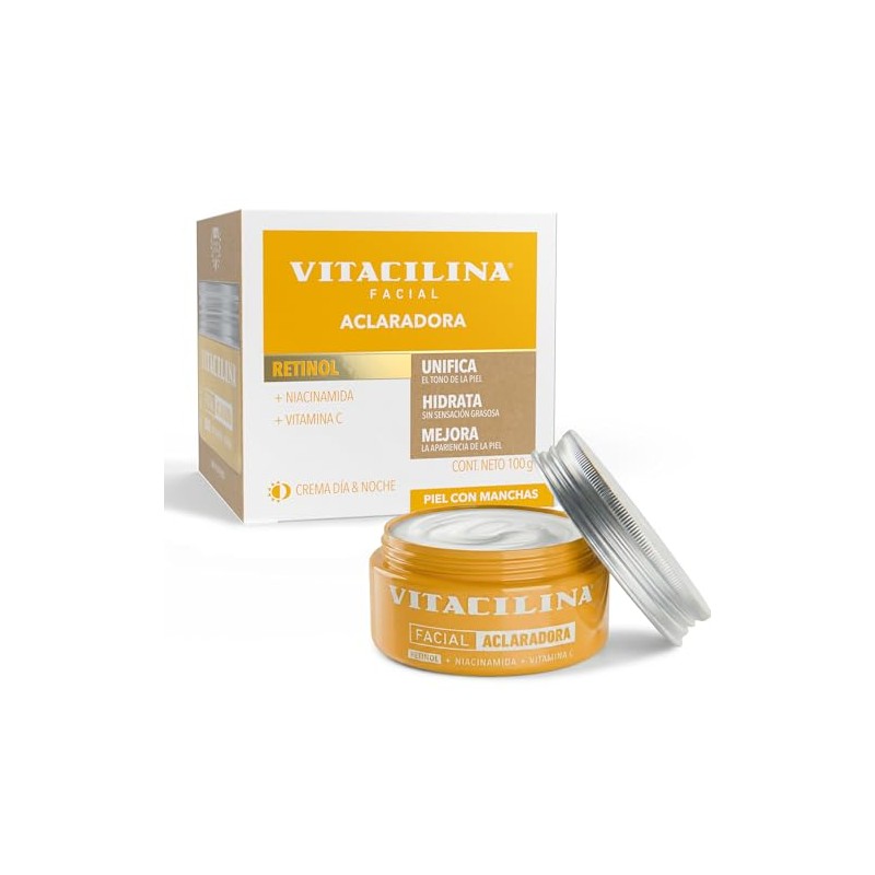 Vitacilina Crema Facial Aclaradora 100g