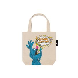 The Monster at the End of This Book Mini Tote Bag with Inner Pocket - Officially Licensed Sesame Street Small Tote for Kids