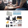 Tattoo Coil Liner Shader Machine 10 Color Inks Power Supplies