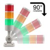 LUBAN Led Signal Tower Stack Lights, Industrial Signal Warning Lights,