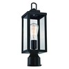 WISBEAM Outdoor Post Light, Pole Lantern, E26 Base 60W Max,