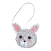 Avenir CH201750 Loopie Fun Bunny Bag Craft Kit, Grey and