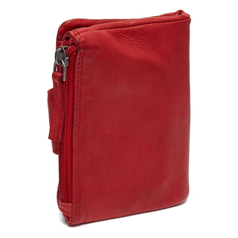The Chesterfield Brand Mavona Leather Wallet 10 cm, red, Classic