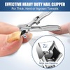 GJNL Nail Clippers for Men Thick Nails 2024 Upgraded Wide
