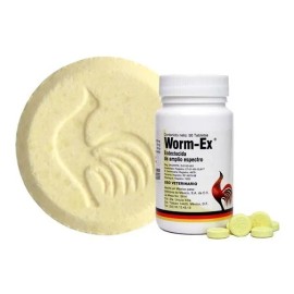 Alimento Worm-ex 100 Tab & Lab Vetinova & La Cuenca