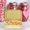 Beaupretty 6pcs Candy Tin with Lids Pantry Organiser Canister Candy