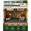 Silicone Under Sink Mat for Cabinet Protection – 34 ×