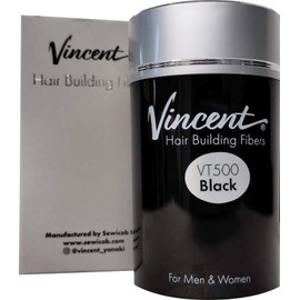 Vincent Hair Building Fibers (Black)