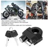 Yctze Motorcycle Helmet Lock,Metal Anti‑Theft Lock with 2 Keys Riding