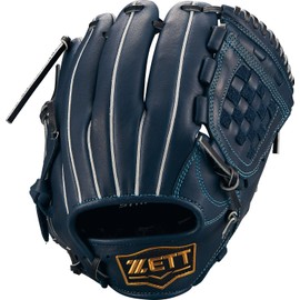 Zett BJGB71530S Boys Baseball Soft Glove Zero One Stage Pitcher for Infielders, Left Throw, Navy (2900) Size: L
