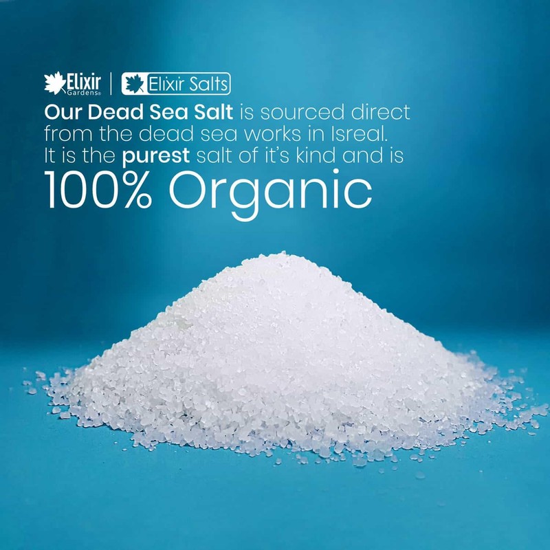 Elixir Gardens Dead Sea Salts | Various Sizes 500g-25kg |