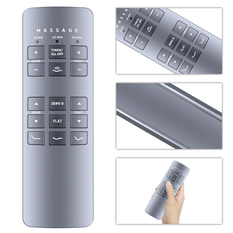 ZWP RF258C 77391 Replacement Remote Control Compatible for Serta Motion