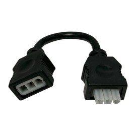 American lighting 043A-12-EX-WH Cable de enlace para accesorios PRIORI, blanco, 30 cm, 15.24 cm, Negro